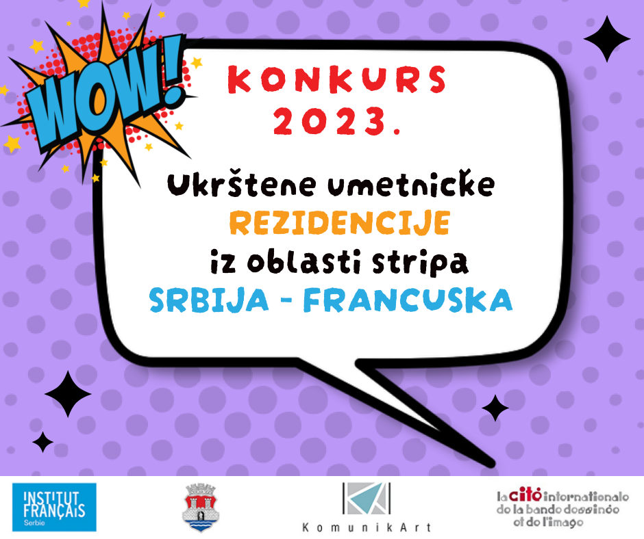 Pančevo: Raspisan konkurs za Ukrštene umetničke rezidencije iz oblasti stripa u 2023. godini